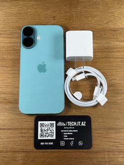 📱 iPhone 16 | 128GB | Teal | T-Mobile/Metro PCS | Hablo Español