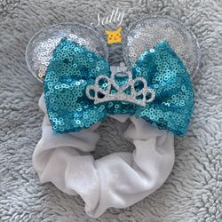 Disney Cinderella Scrunchie Crown Tiara