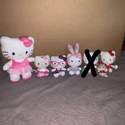 Sanrio Hello Kitty plush bundle lot