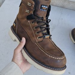 Size 11.5 D Ariat Work Boots Soft Toe