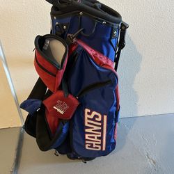 New York Giants Wilson Golf Bag