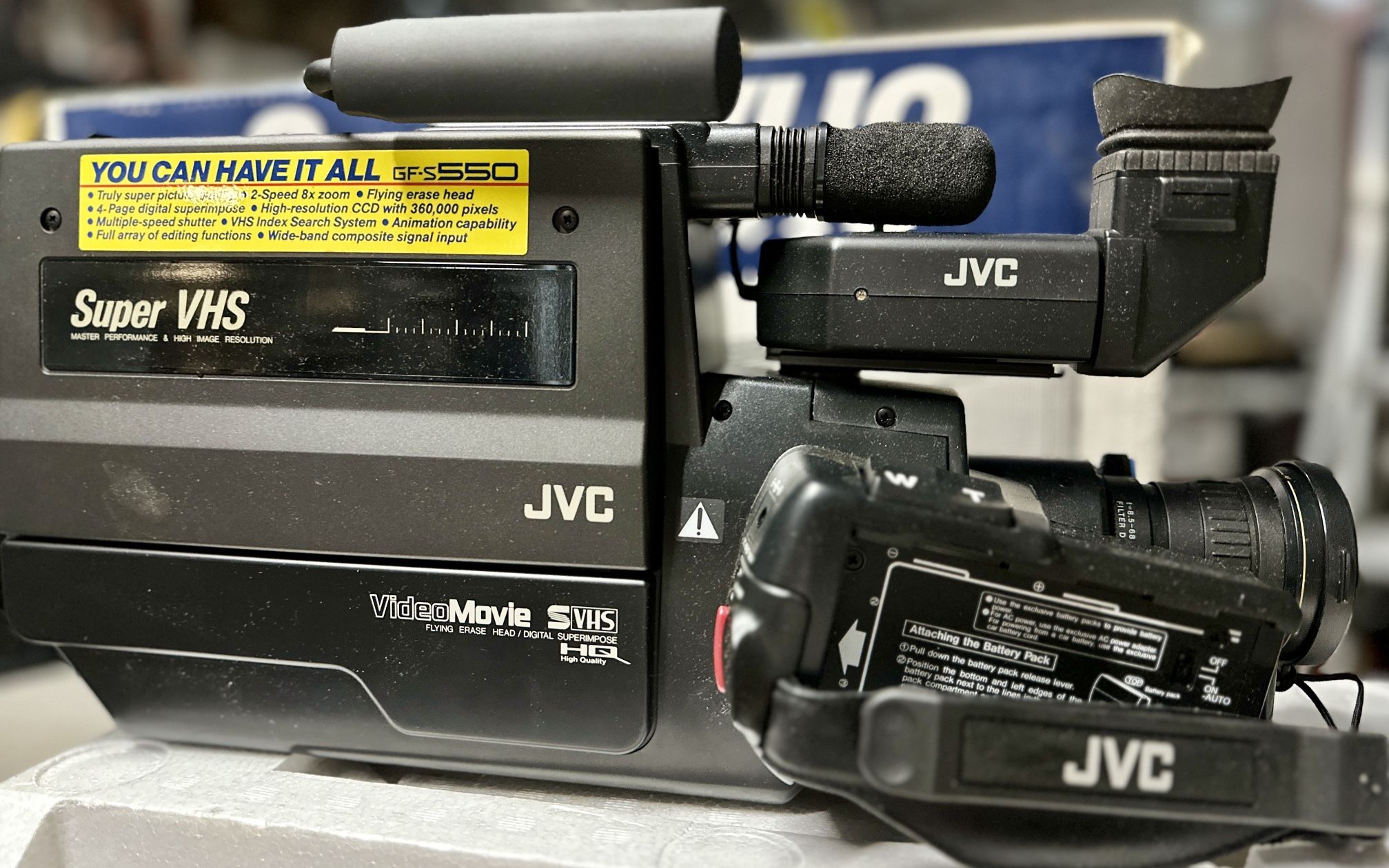 CA030 JVC VIDEOMOVIE VHS