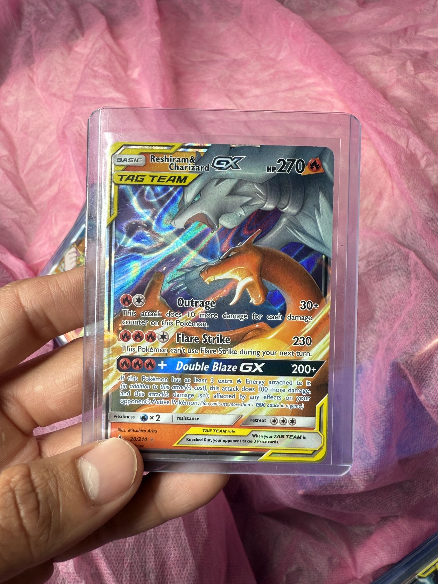 Reshiram & Charizard Gx #20