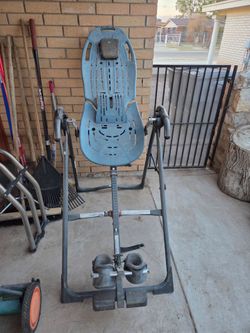 Inversion Table with Ankle Holders
