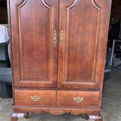 Bassett armoire/ cabinet 