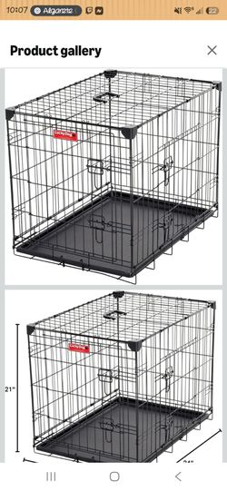 Used dog crate
