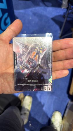 Gundam TCG EX Base (EXBP-031) promo card SDCC 2026