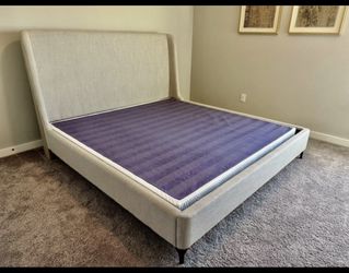 WINGBACK Fabric BED 🤍🤍