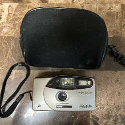 Vintage Minolta Camera 