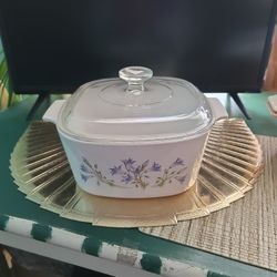 Corning Ware "Blue Dusk" Casserole Dish/lid