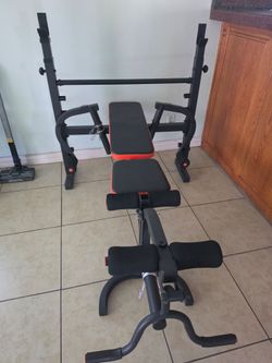 Workout Bench+ Olympic Plates