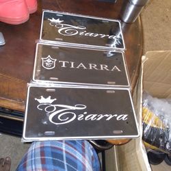 TIARRA LICENSE PLATES