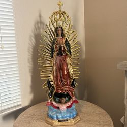 Nuevas Virgencitas De Guadalupe Hechas De Resina 