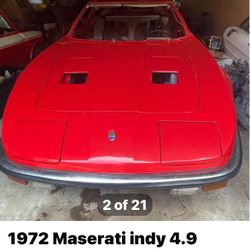 Project Car - 1972 Maserati Indy