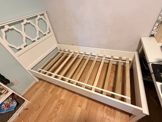 Pottery Barn Wood Twin Bed