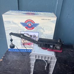 LIONEL 282R TRIPLE ACTION MAGNET CRANE  6-22998 TRAIN No Controller AS IS Untest