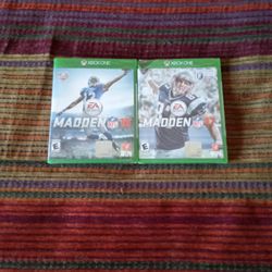 Madden 16"  & 17" Bundle Xbox One Brand New