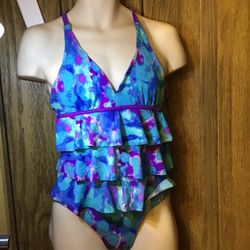 Justice bathing suit size 18 kids