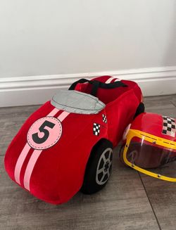 Kids Race Car And Helmet Costume
