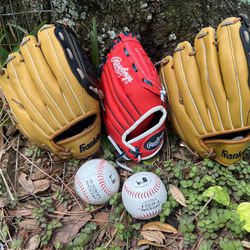 Rawlings Franklin Baseball Gloves Bundle