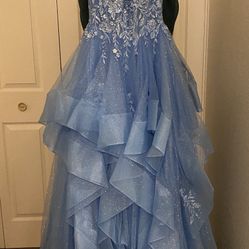 Baby Blue Gown