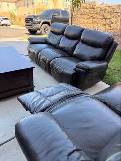 Couches and table