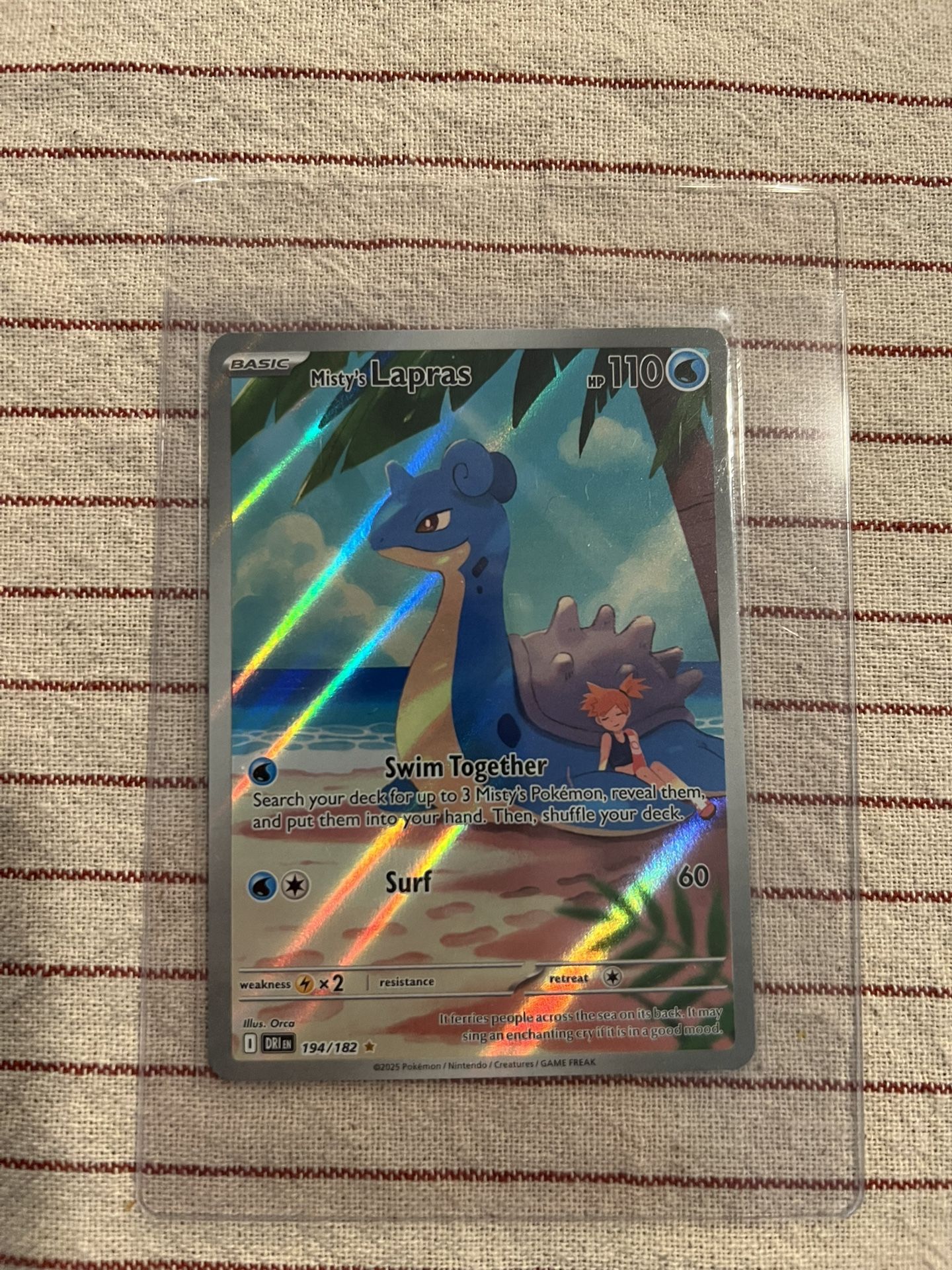 Misty’s Lapras #194 Pokemon