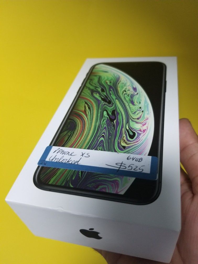 iPhone XS 64gb Unlocked Financing Available For 54 Down no Credit Needed Take Home Today