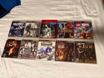 10 PS3 Games price in description
