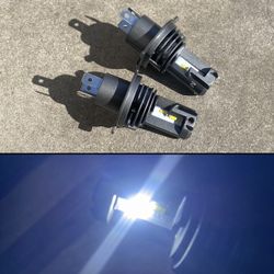 H4 6K Bright White 16000 Lumens LED Lights For $40