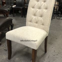 Beige Dining Chairs Set Of 2 Brand New In Box