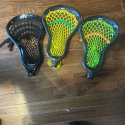 STX Lacrosse heads $30 Each