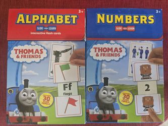 Thomas Flashcards- ABC and 123