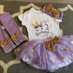 Toddler Birthday Outfit 