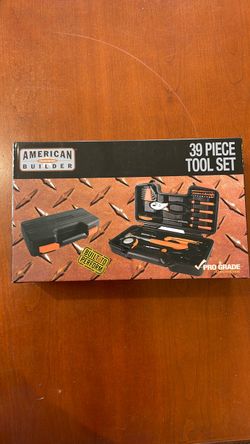 American Builder 39-Piece Tool Set