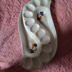 Deviled Egg Ceramic Holder 