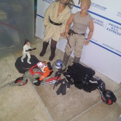 6 Star Wars Toys No Box