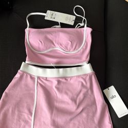 Two piece ALO skirt Set 