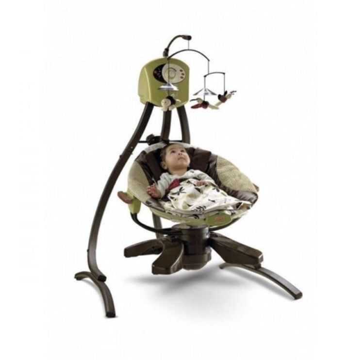 Fischer Price ZEN COLLECTIONS cradle swing and chair