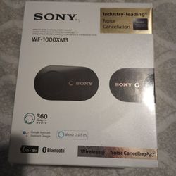 Sony WF -1000xm3 True Wireless Bluetooth 