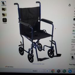 FOLDING TRANSPORT CHAIR