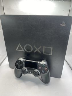 PlayStation 4 PS4 Slim Days of Play Limited Edition 1TB Console w/ Controllers