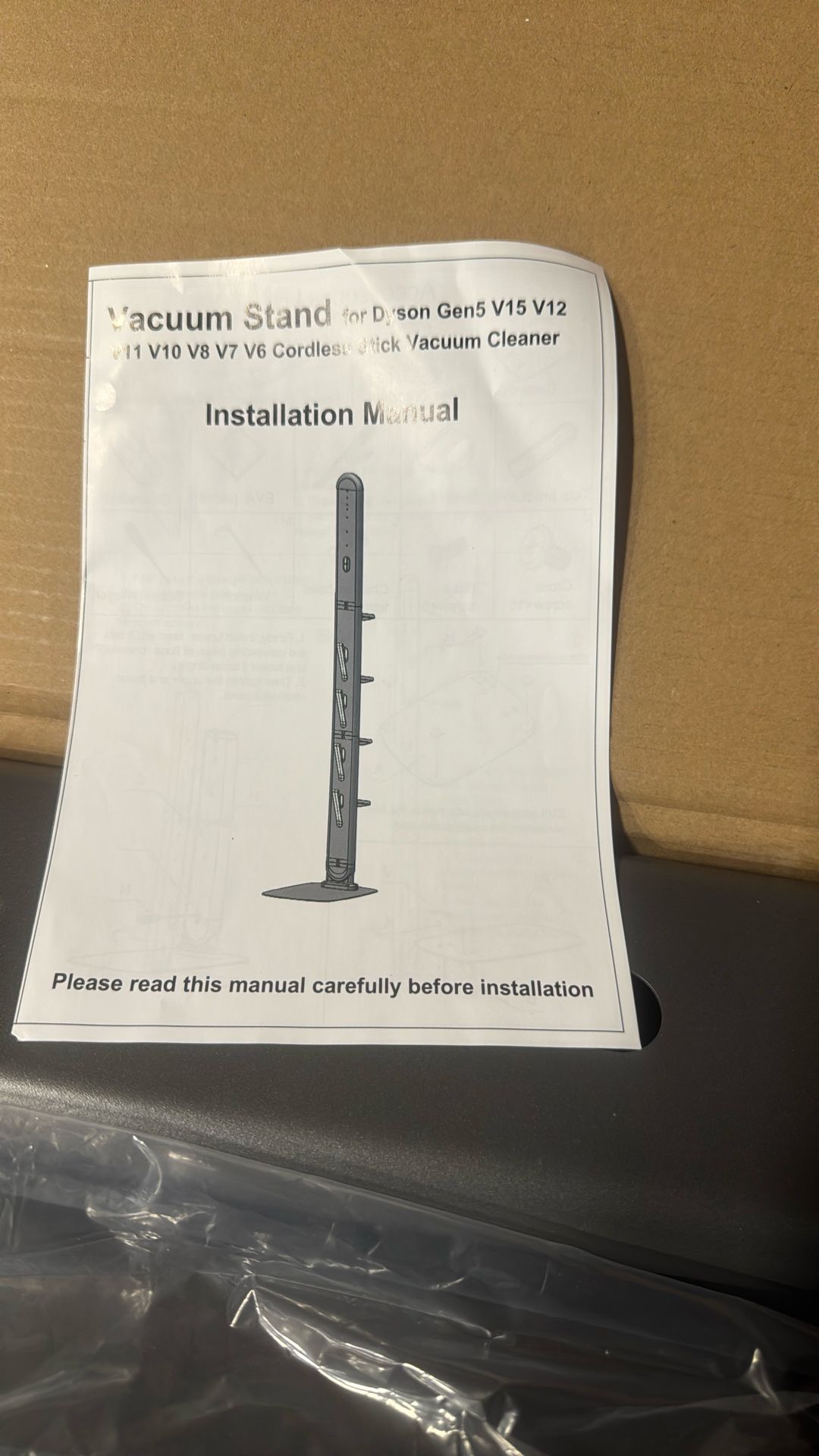 Dyson vacuum Stand 