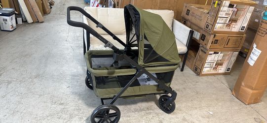 Evenflo Omni Crew 3-in-1 Stroller Wagon, Pistachio Green