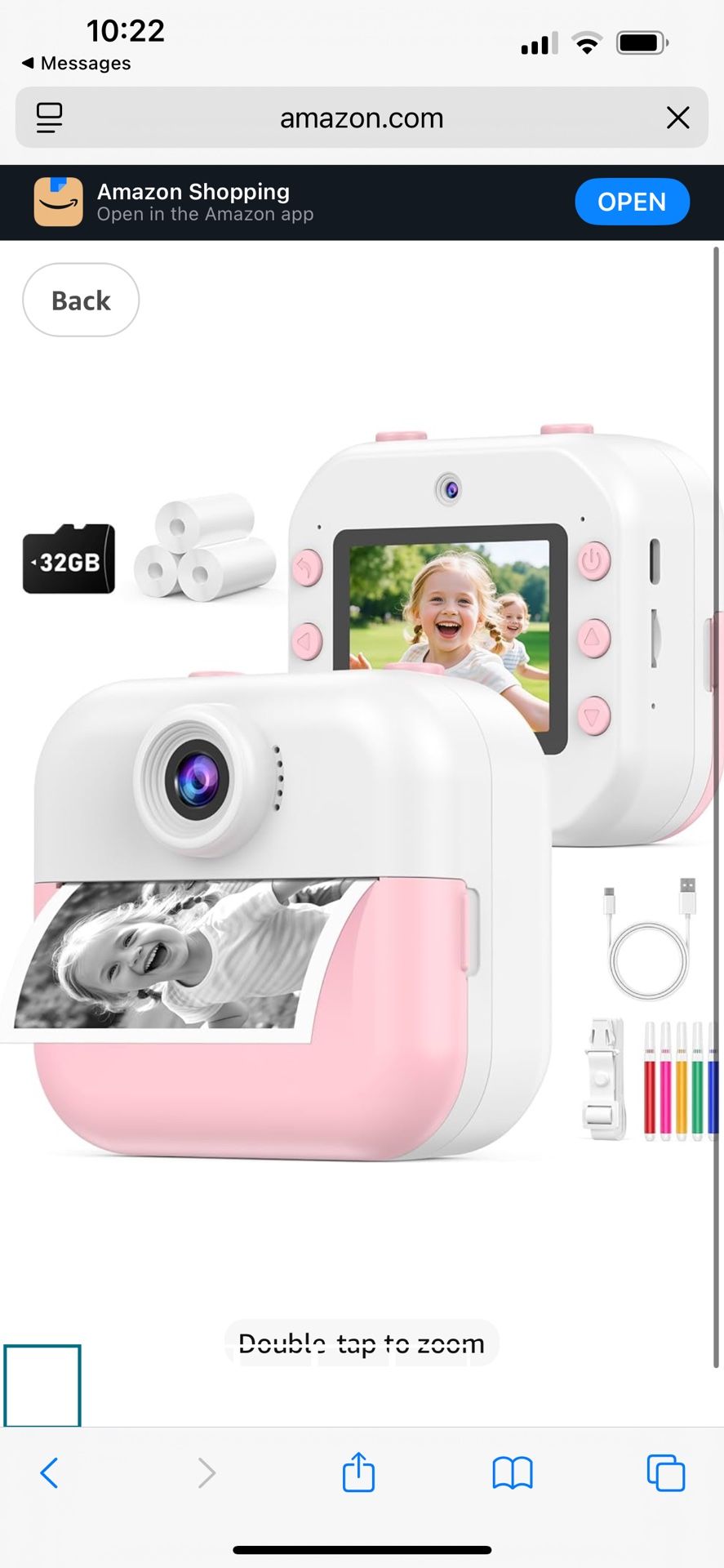 Instant Print Camera