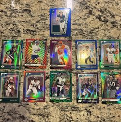 Lot of football Cards $40