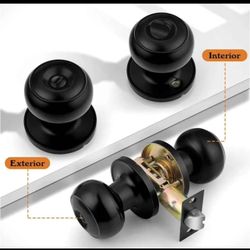 Universal Knobs with privacy lock for bathroom or bedroom 10 Pzs $$45