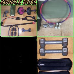 EXERCISE/FITNESS EQUIPMENT BUNDLE DEAL
