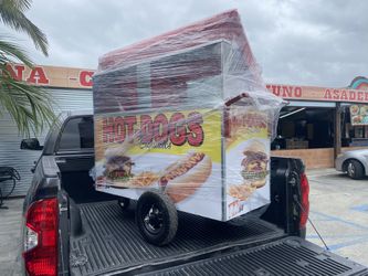 HotDog/Burger cart with Bun Warmer