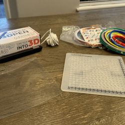 Mynt3D Pen With Pads And Filament